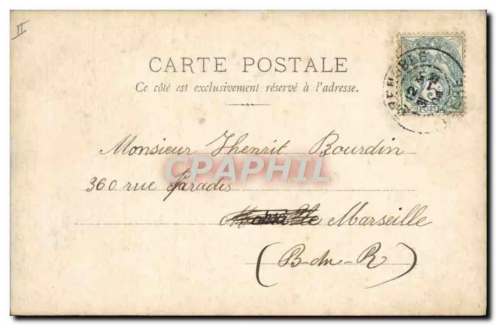 Chica con sombrero melón — texto humorístico — A.N. París, n°322 - Reverso