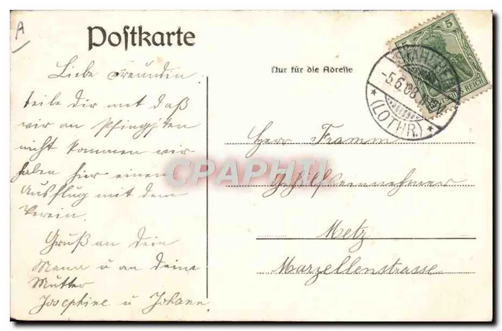 Os dançarinos bávaros „Sissi u. Valy“ — editor não visível, número de série não visível - Verso