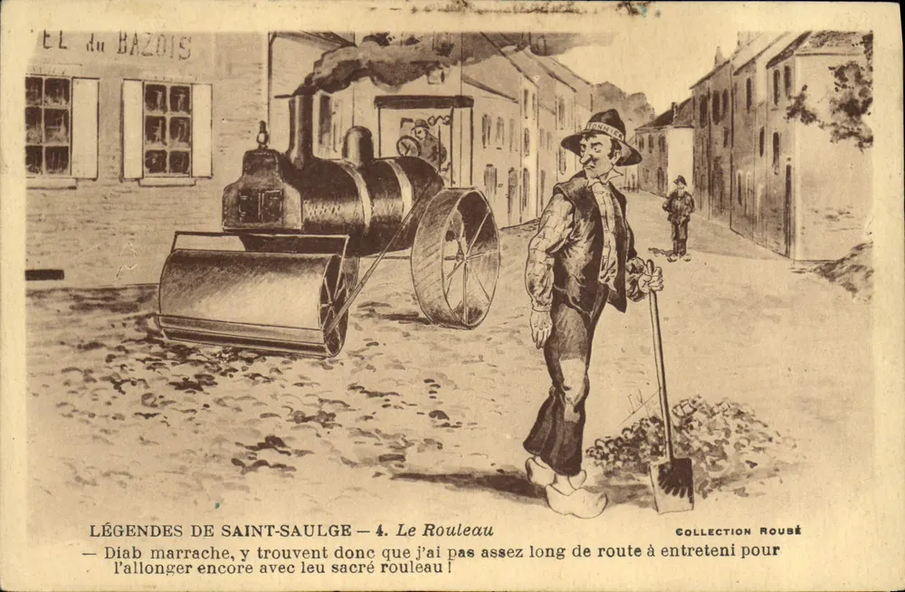 Saint-Saulge — Legenden von Saint-Saulge — 4. Der Rollbalken — Verlag: Collection Roubé - Vorderseite