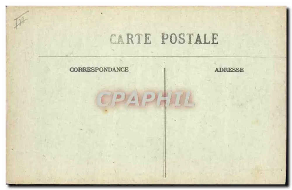 Postschiff «Espagne» — 9.200 Tonnen — 14.000 Pferdestärken — Phototypie Marcel Delbou, Bordeaux - Rückseite