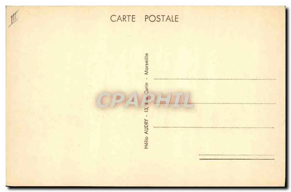 Dampfschiff "El Biar" — Gemischte Schifffahrts-Gesellschaft (Gesellschaft Touache) — Hélio Audry, Marseille - Rückseite