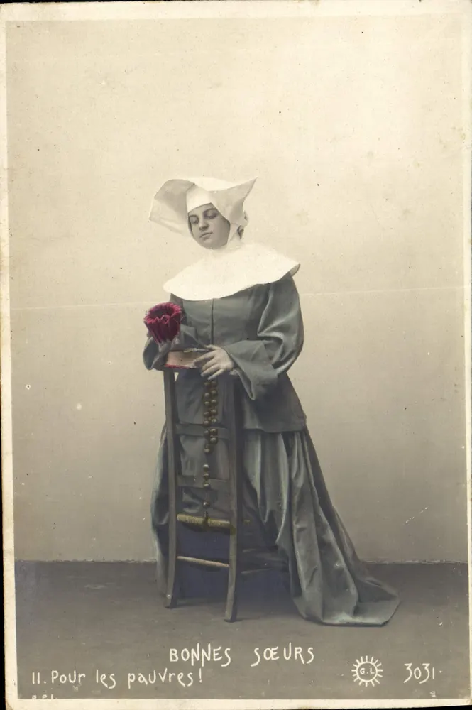 Irmã caritativa — para os pobres — G.L. 3031 - Frente