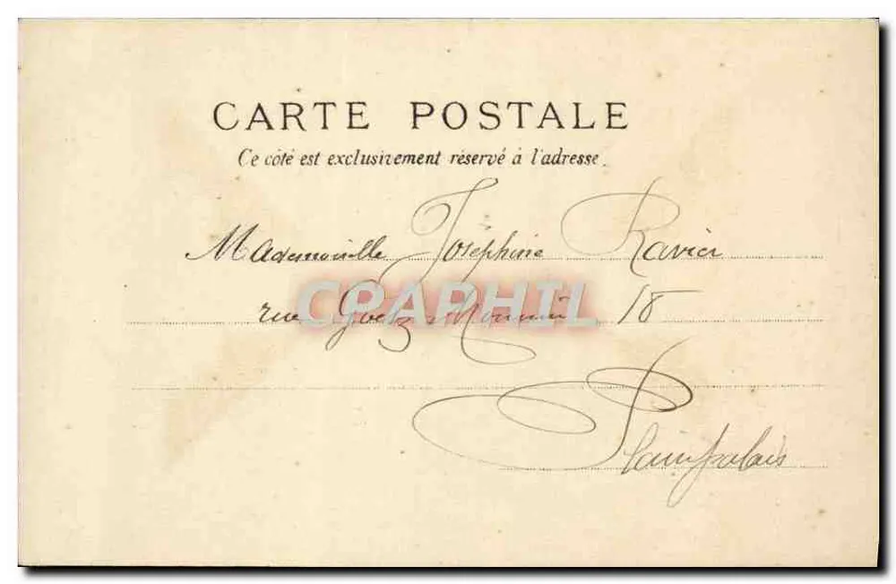Bäder Fußbad — Verlag des Panoramas von Paris, Nr. 45 - Rückseite