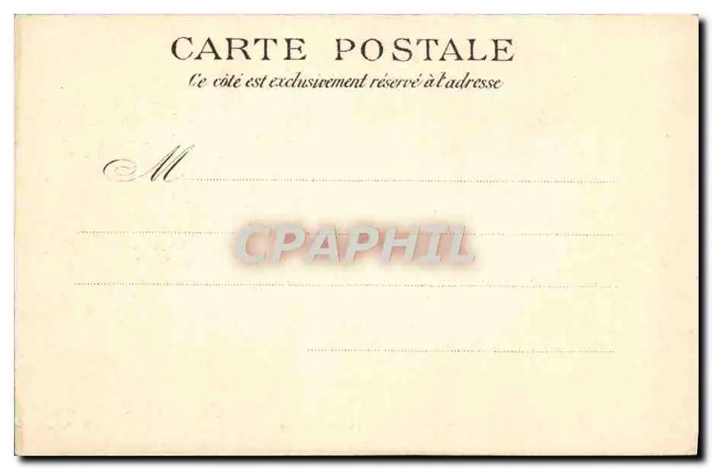 Les Chartreux — Beijo de Paz do Postulante — L.H. Paris - Verso