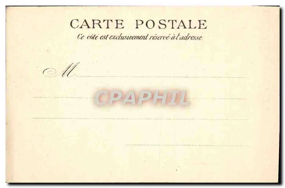 Les Chartreux — Profissão solene — L'H. Paris, n° 1234 - Verso