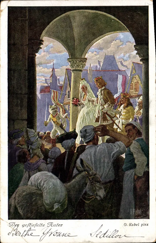 Le Chat Gâté — Le Roi et la Princesse — O. Kubel pinx - Vorderseite