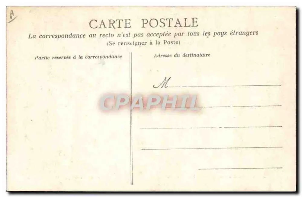 Das Leben auf dem Land — Zum Wohle der Hochzeitspaare — Serie E — Héliotypie Dugas et Cie, Nantes - Rückseite
