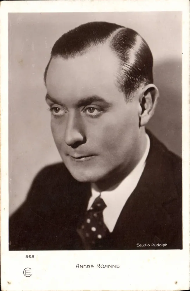 André Roanne — retrato — Estúdio Rudolph - Frente