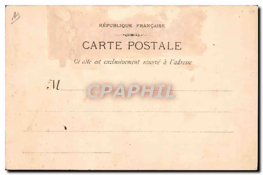 Ehrenamt für Krüger — Verteidiger der Unterdrückten — Phototypie E. Lacour, Marseille - Rückseite