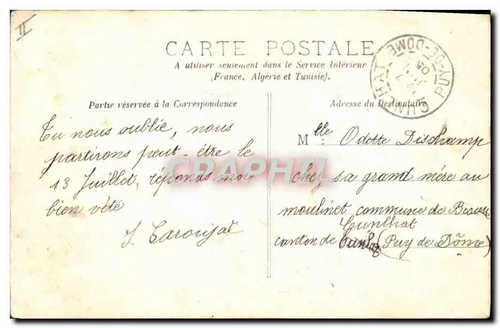 Saint-Denis — Der Kanalbrücke — LL. — n°70 - Rückseite