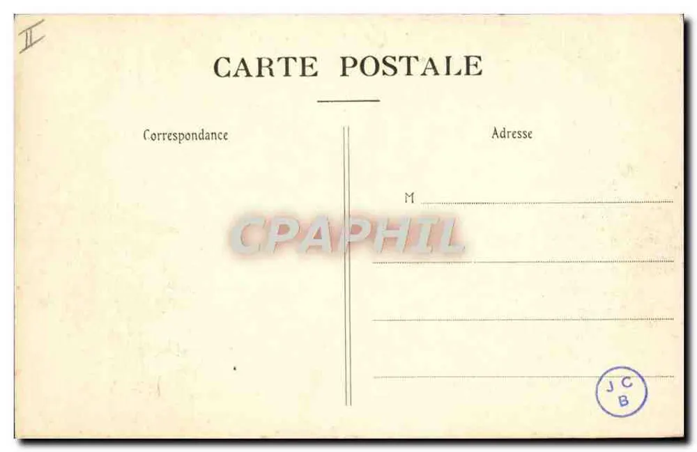CAEN — La entrada del canal — serie 175, editor J.C.B. - Reverso