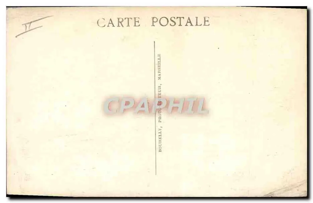 Dampfer Gouverneur-Général LAFERRIÈRE — Maritime Transport — Photo BOURRELLY, Marseille - Rückseite