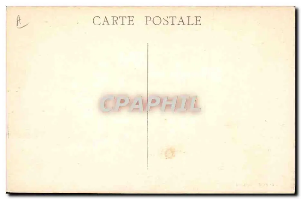S.S. Général METZINGER — Dampfer der Messageries Maritimes — H. GRIMAUD - MARSEILLE - Rückseite