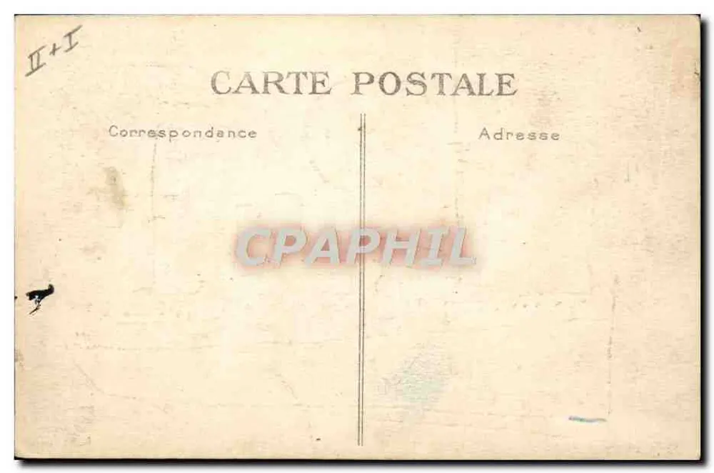 Paquebote "DE GRAVE" — características técnicas — editor não identificado - Verso