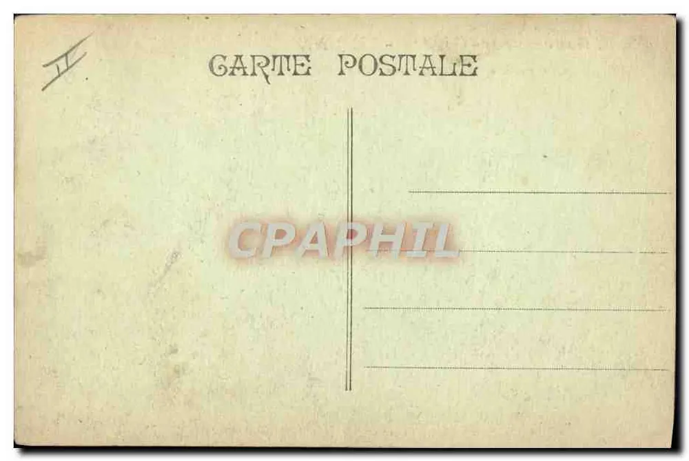 S.S. Gouverneur-General-LÉPINE — Navigationsgesellschaft LÉPINE — H. CÉMAUD, Paris - Rückseite