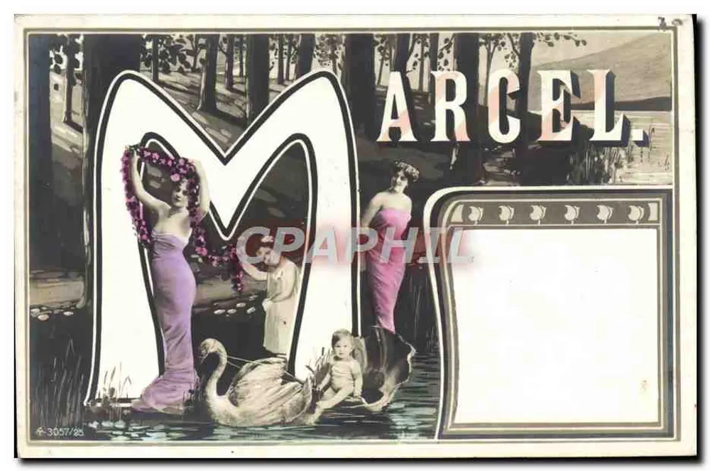 Marcel — Reclame voor Marcel — Uitgever Marcel, n° 3057/85 - Voorkant