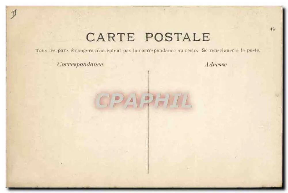 Nossa Senhora de Paris — Cena teatral com três personagens e uma cabra — Editor A. S., n° 809 - Verso