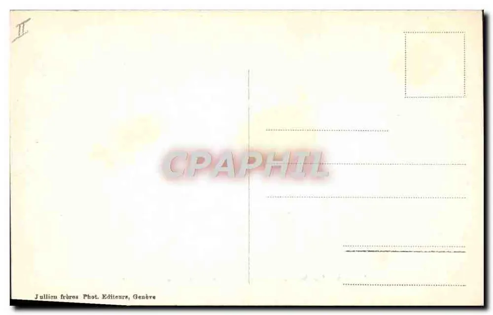 Auf den Gipfeln — Grünspitze und Mont-Blanc — J.J. 8162 - Rückseite