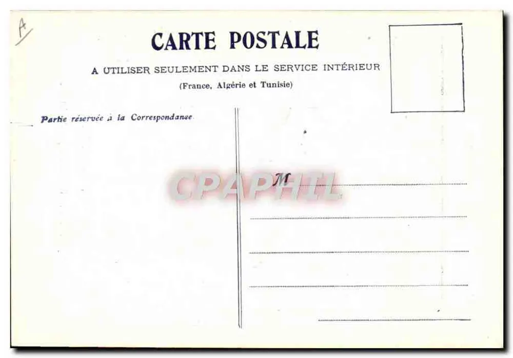 Effet de nuit — reproduction d'estampe de Thor — Kossuth, Paris, n° 43-B - Verso