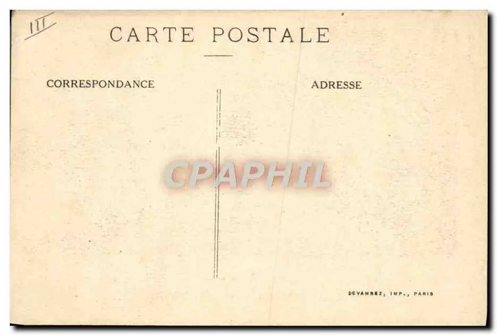 Einschreibung der Freiwilligen — 1792 und 1918 — Devambez, Paris - Rückseite