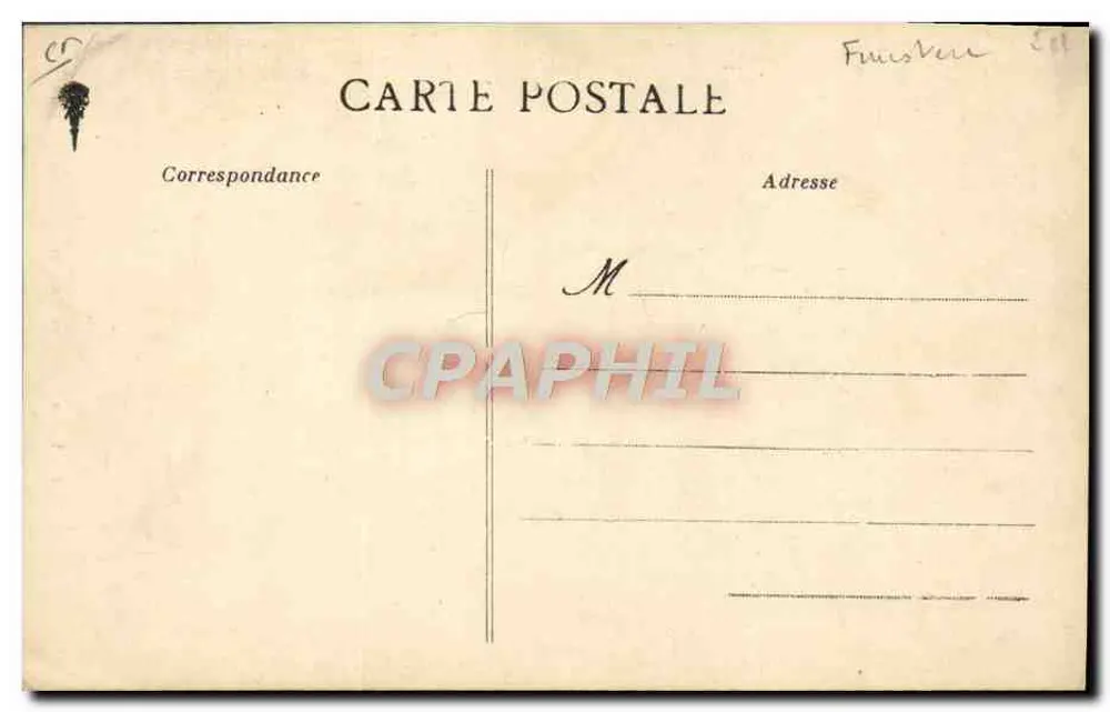 Vecchia filatrice del Finistère — Artaud-Nozais, Nantes — n°116 - Verso