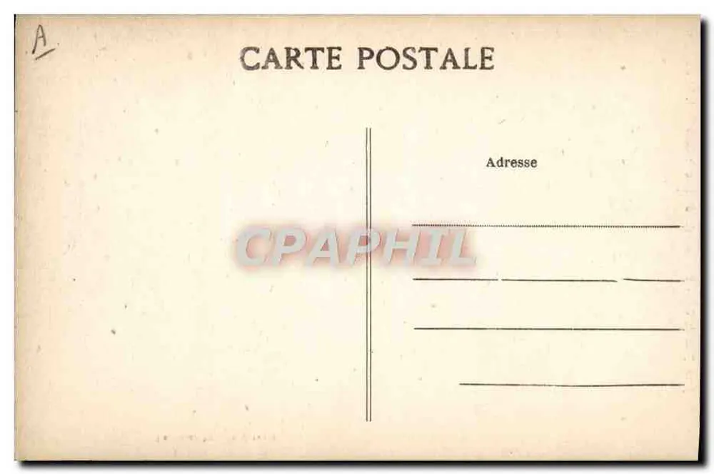 Junge Frau am Kap — Region Audierne und der Punkt des Kaps — Sammlung VILLARD, Quimper - Rückseite