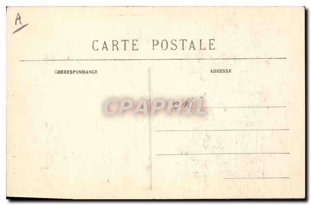Ein alter Mann aus Plonevez-Porzay — Sammlung Villard, Quimper - Rückseite