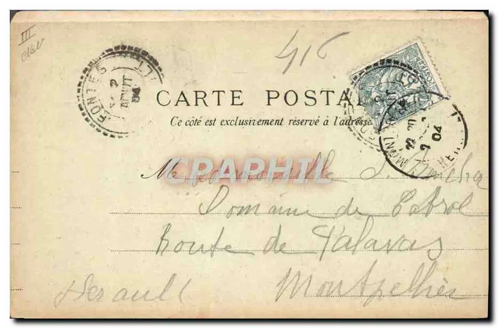 J. Chamberlain — Retrato — J. Chamberlain - Verso
