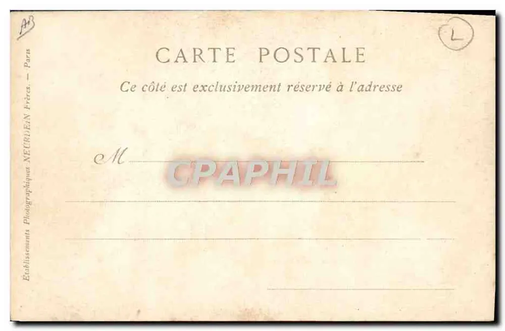 Camille Pelletan bei einer Rede — Foto von C. Chasséau-Flaviens - Rückseite