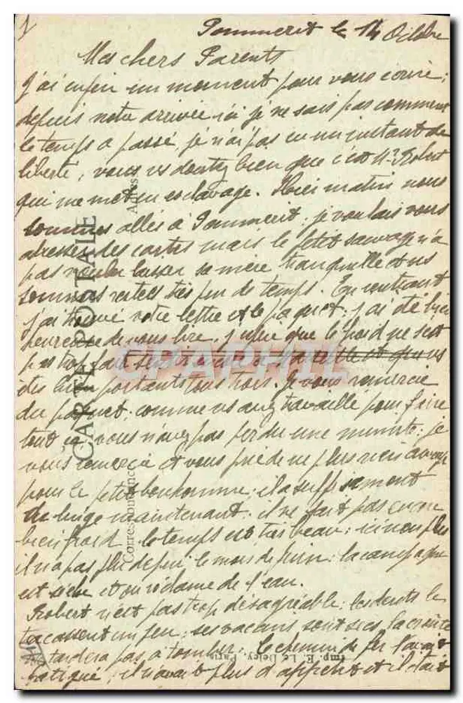 Trajes Bretões — A primeira pipa — Editor E.P.D. n°264 - Verso