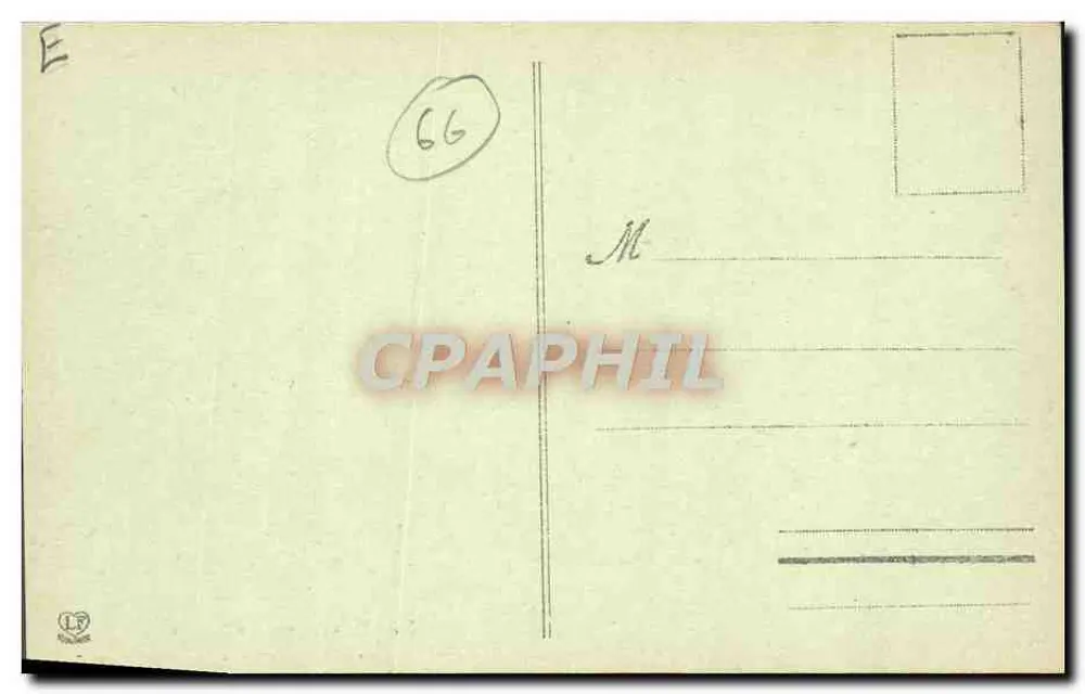 Die Pyrénées-Orientales — Holzhändler — Serie 278, Verlag Les Pyrénées-Orientales - Rückseite