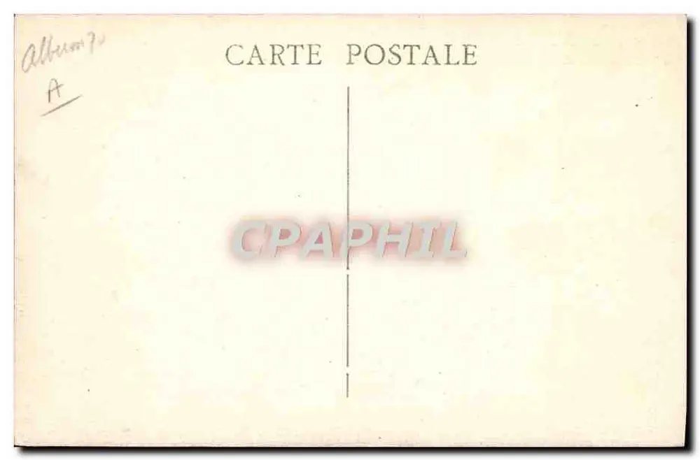 Dampfschiff General Metzinger — Cie des Messageries Maritimes - Rückseite