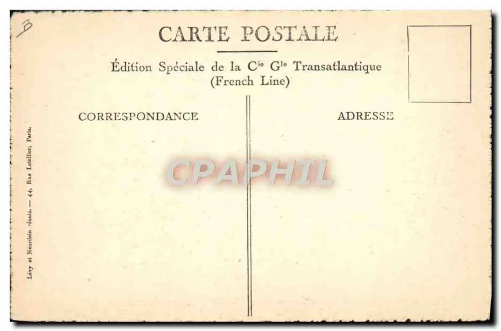 S/S "de GRASSE" — Innenansicht der Galerie — Die Galerie - Rückseite