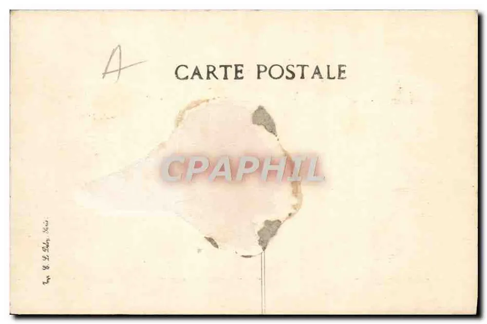 Transatlantisch "FRANCE" — Die größte französische Postschiff — Verlag F.P.D. - Rückseite