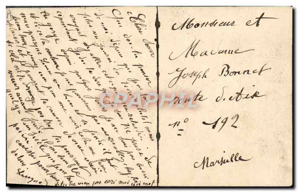 Louise — Künstlerische Ansichtskarte — Unbekannter Verlag - Rückseite