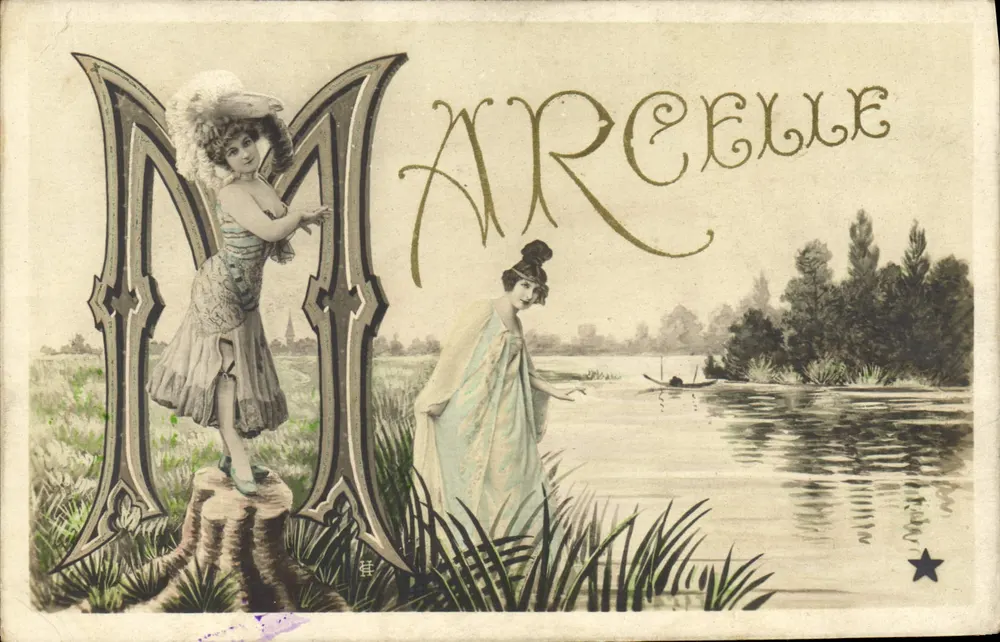 Marcelle — Editor: Os Jornais Ilustrados da Marquesa de Étoile — N° 3 - Frente