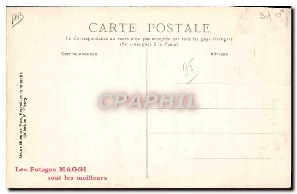 Montmorency — Costas a costas — F.C.&C.F. - Verso