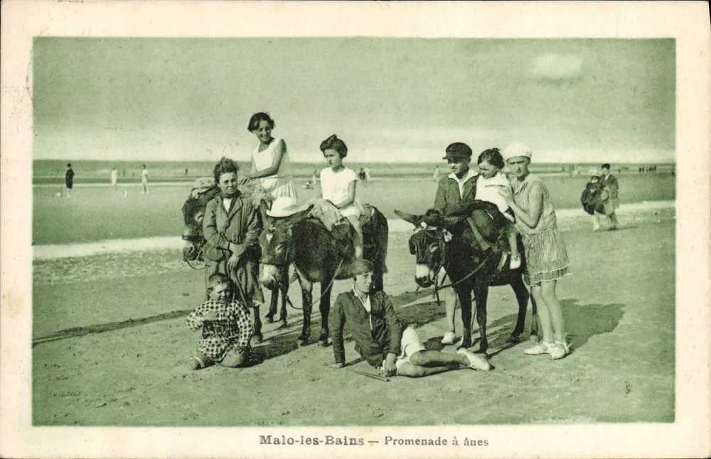 Malo-les-Bains — Eselsritt - Vorderseite