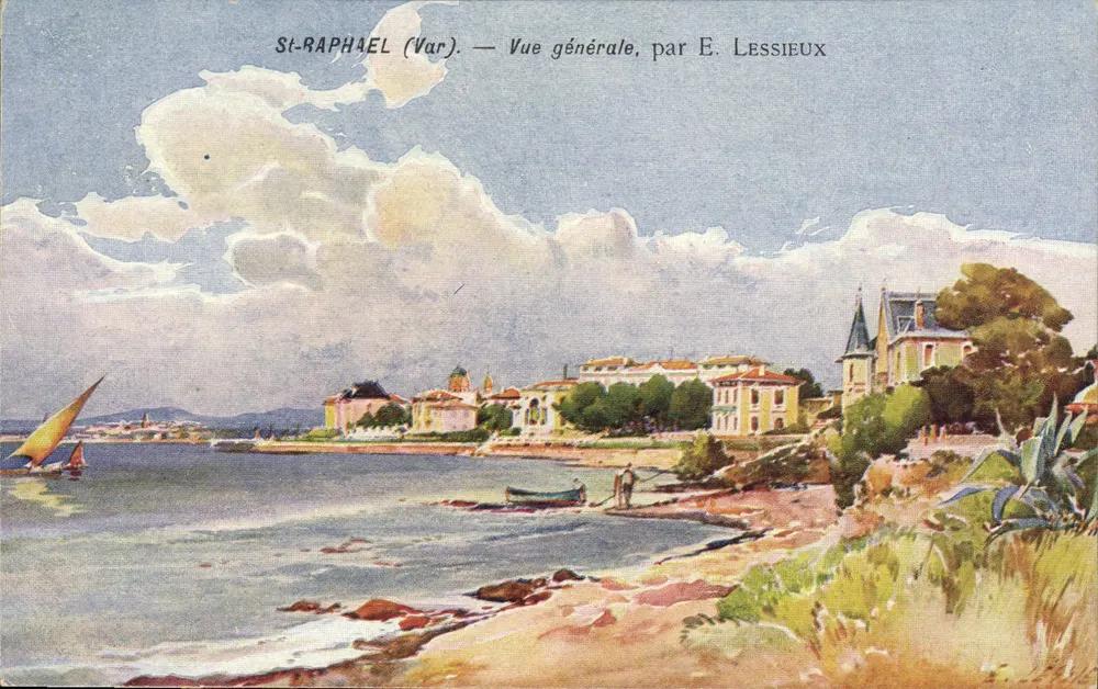 St-RAPHAEL (Var) — Allgemeiner Blick, von E. Lessieux - Vorderseite