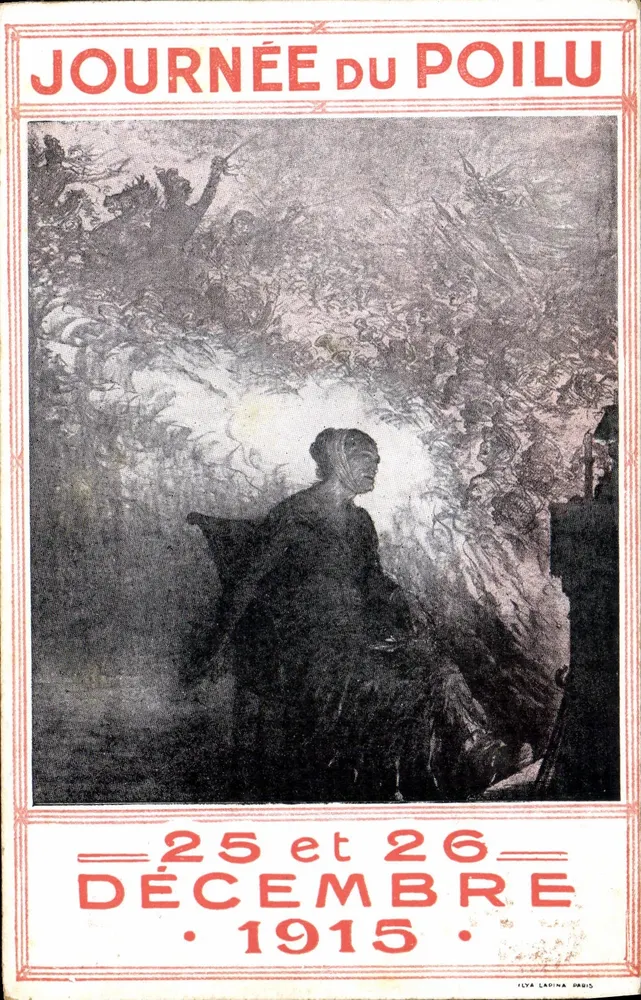 Journées du Poilu — 25. und 26. Dezember 1915 — Ilya Ladina Paris - Vorderseite
