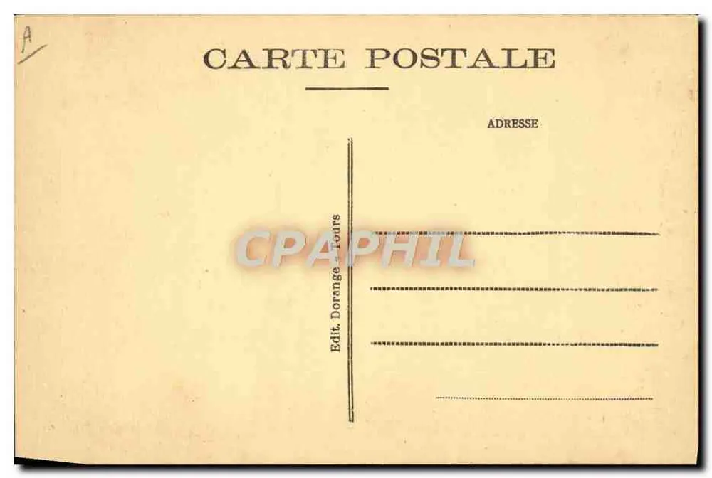 Roupas & Cabelos Bretões — editor Dorange, Tours - Verso