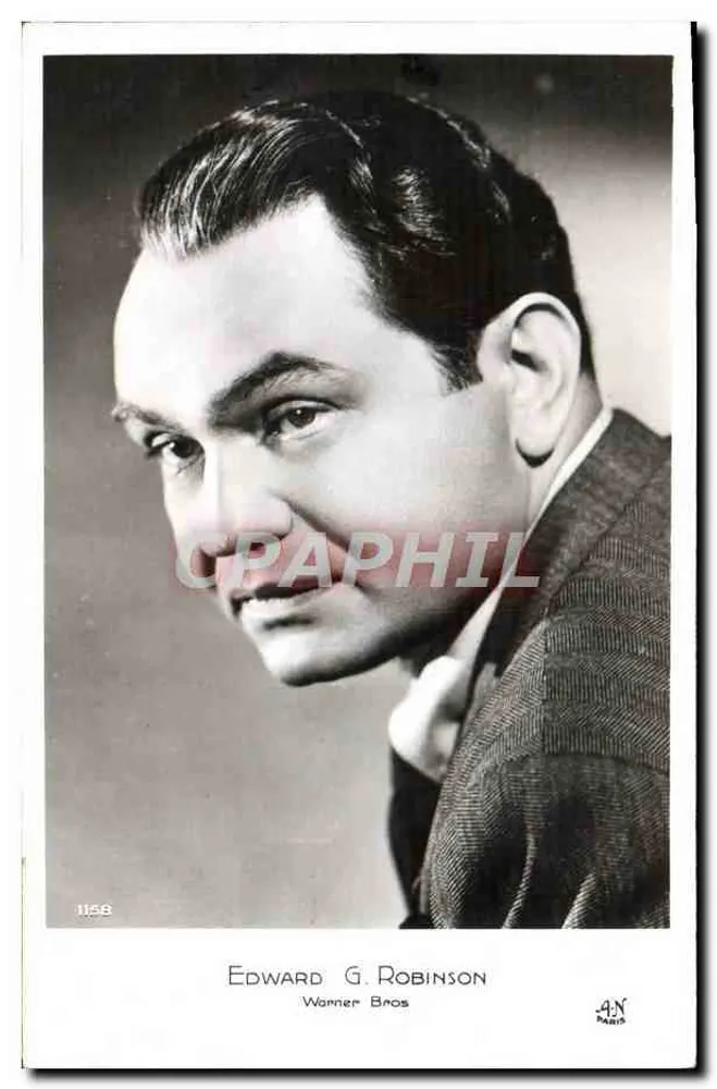 एडवर्ड जी। रॉबिन्सन — पोर्ट्रेट — प्रकाशक एएन पेरिस, श्रृंखला संख्या 1158 - आगे