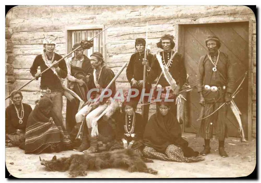 Indian Hunting Party — Navajo — 1880er — Old West Collectors Series, n°37a - Vorderseite
