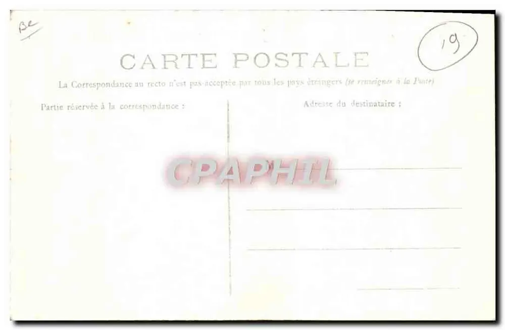 Retorno do Bois — Tipos e cenas campestres — 24 — Époque et Frères, editores em Vussel - Verso