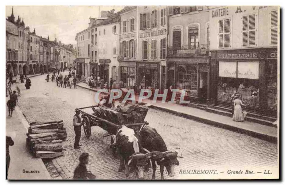 Remiremont — Grande Rue — LL. — Selecta - Frente