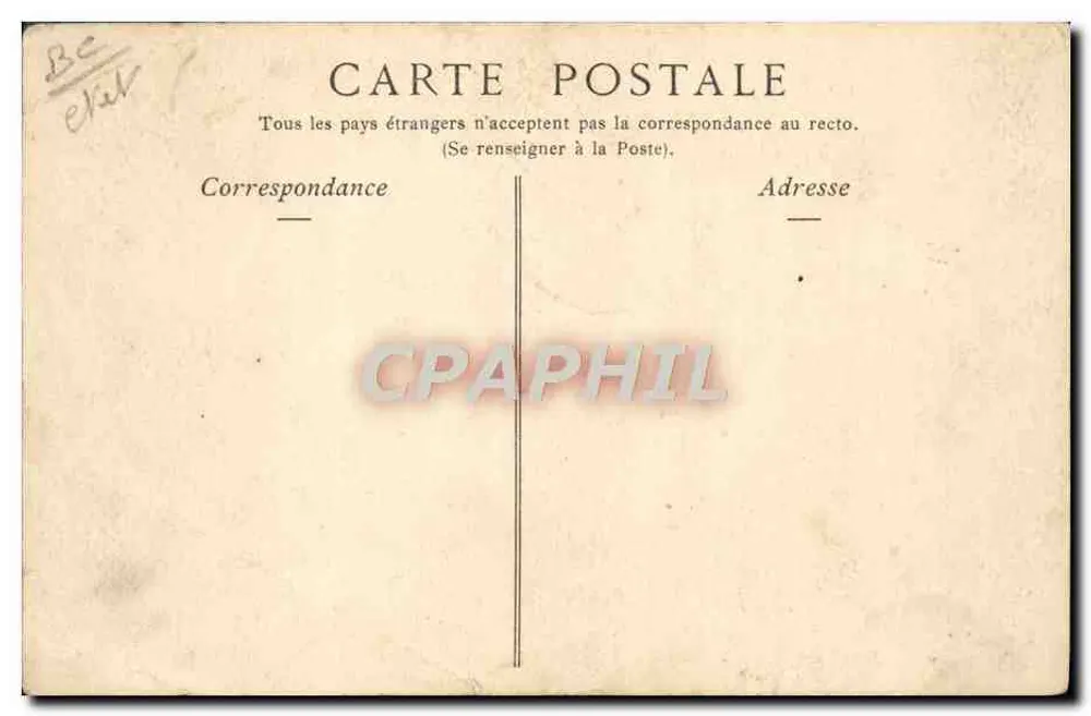 Forêt de Bussy — Une Loge de Bicheron — Collections ND Phat - Verso