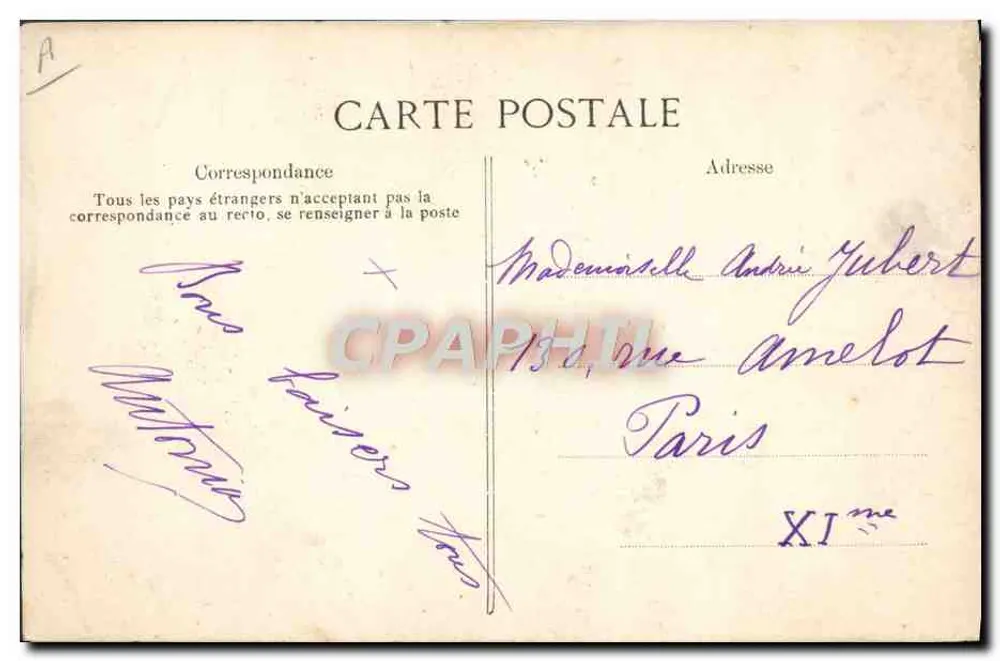 Le Havre — Die Ankunft von « La France » — Verlag ELD - Rückseite