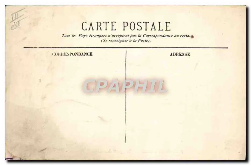 Navire Formosa — Société Générale des Transports Maritimes — Éditeur E.L. - Verso