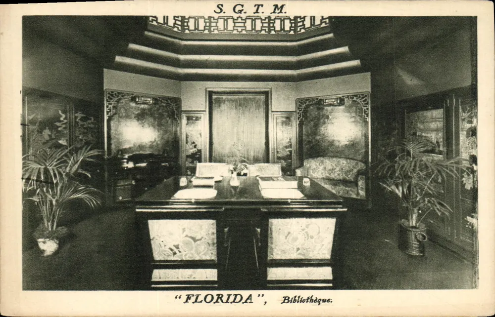Bibliothek "Florida" — S.G.T.M. — C. Coutolès, Paris - Vorderseite