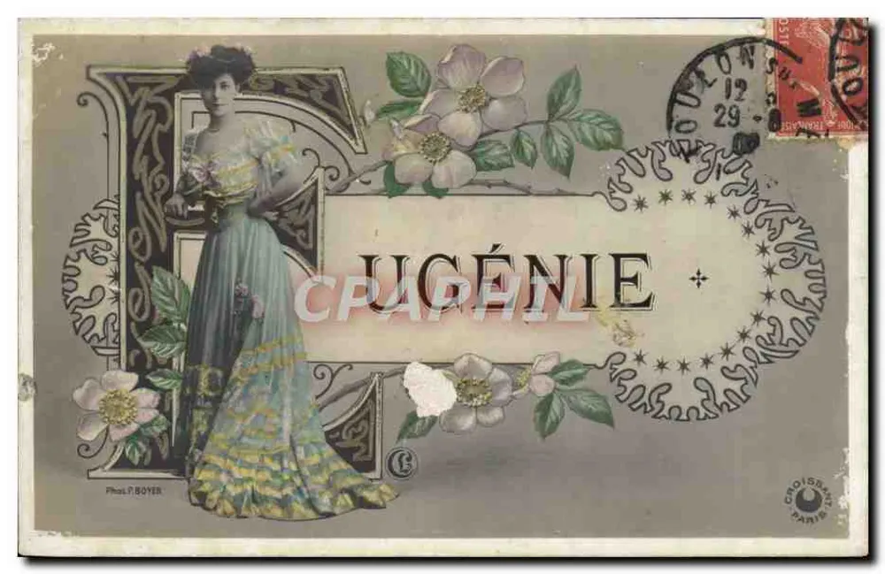 Félicité Lucénie — Fot. P. Boyer — Croissant, Paris - Frente